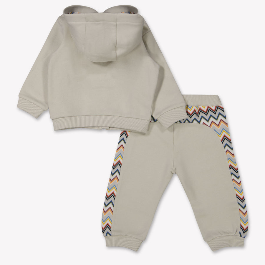 Missoni Bébé Garçons Costume de jogging Beige Clair