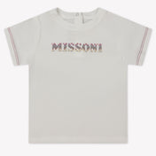Missoni Bébé Garçons T-shirt Blanc