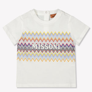 Missoni Bébé Garçons T-shirt Blanc
