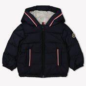 Moncler Bebé Mrary Chicos Chaqueta de invierno Navy