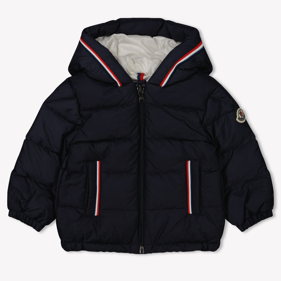 Moncler Bebé Mrary Chicos Chaqueta de invierno Navy