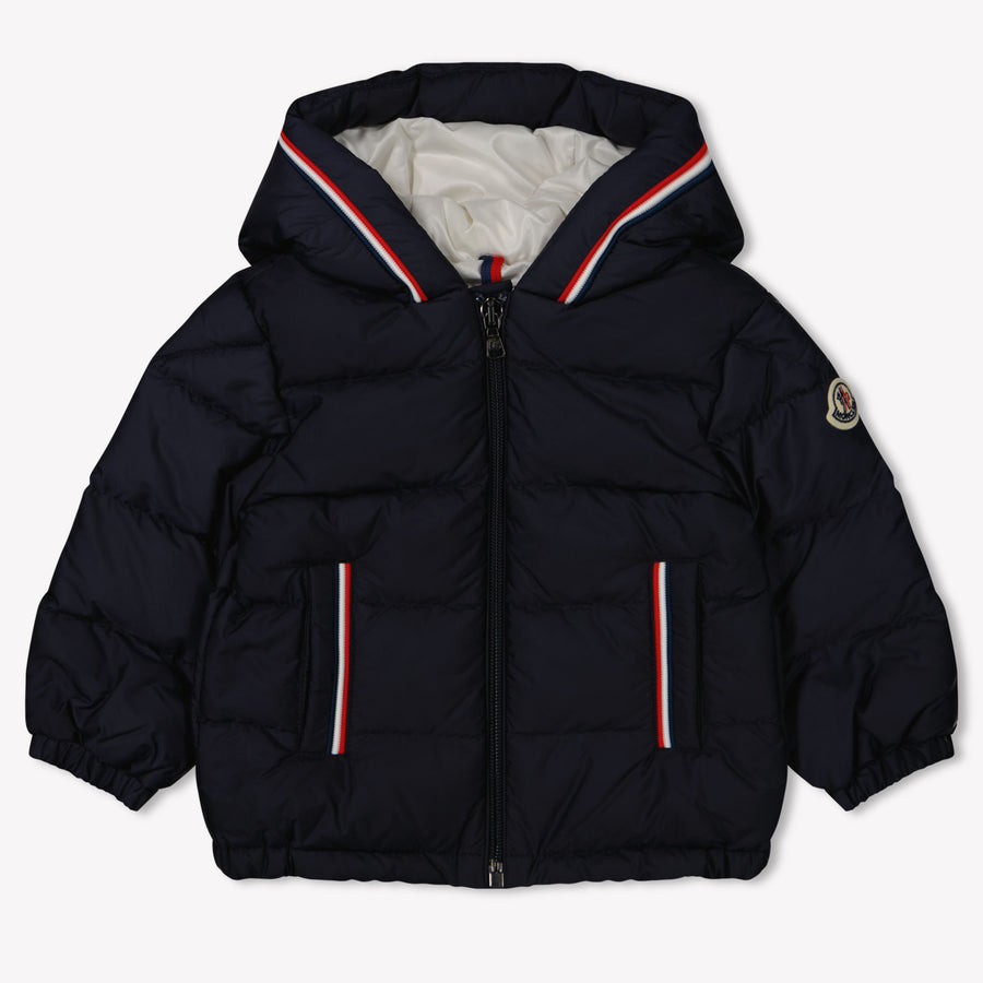 Moncler Bambino merario Ragazzi Giacca invernale Navy