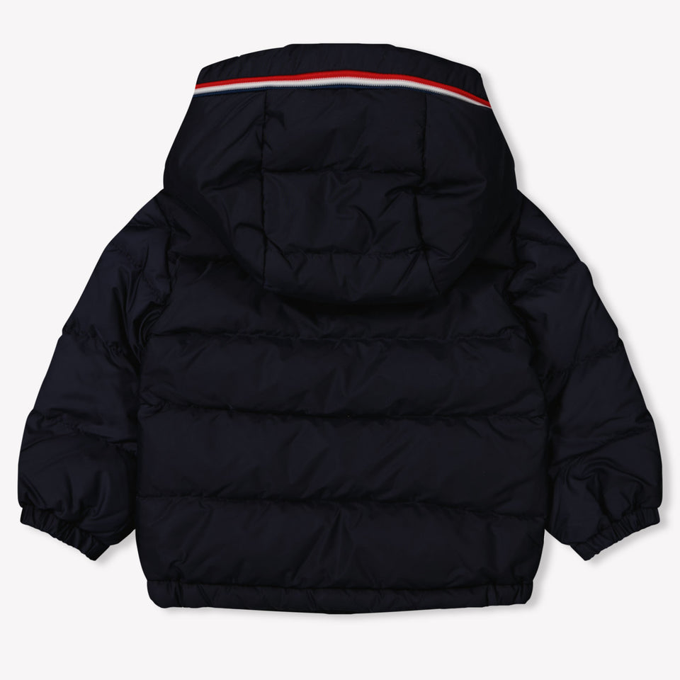 Moncler Bebé Mrary Chicos Chaqueta de invierno Navy