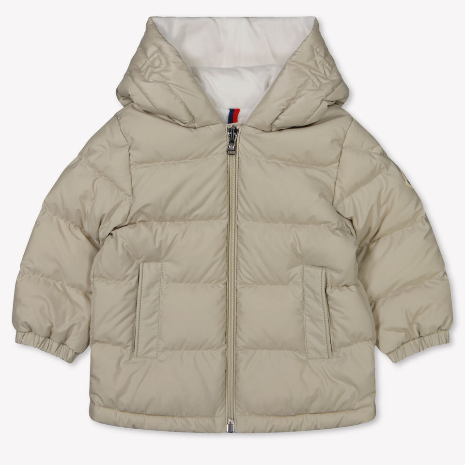 Moncler Najan Baby Chicos Chaqueta de invierno Beige