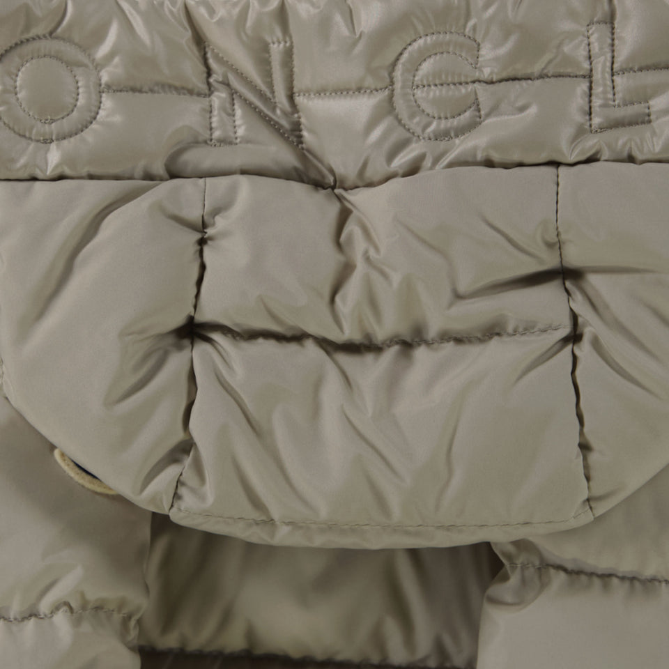 Moncler Najan Baby Chicos Chaqueta de invierno Beige