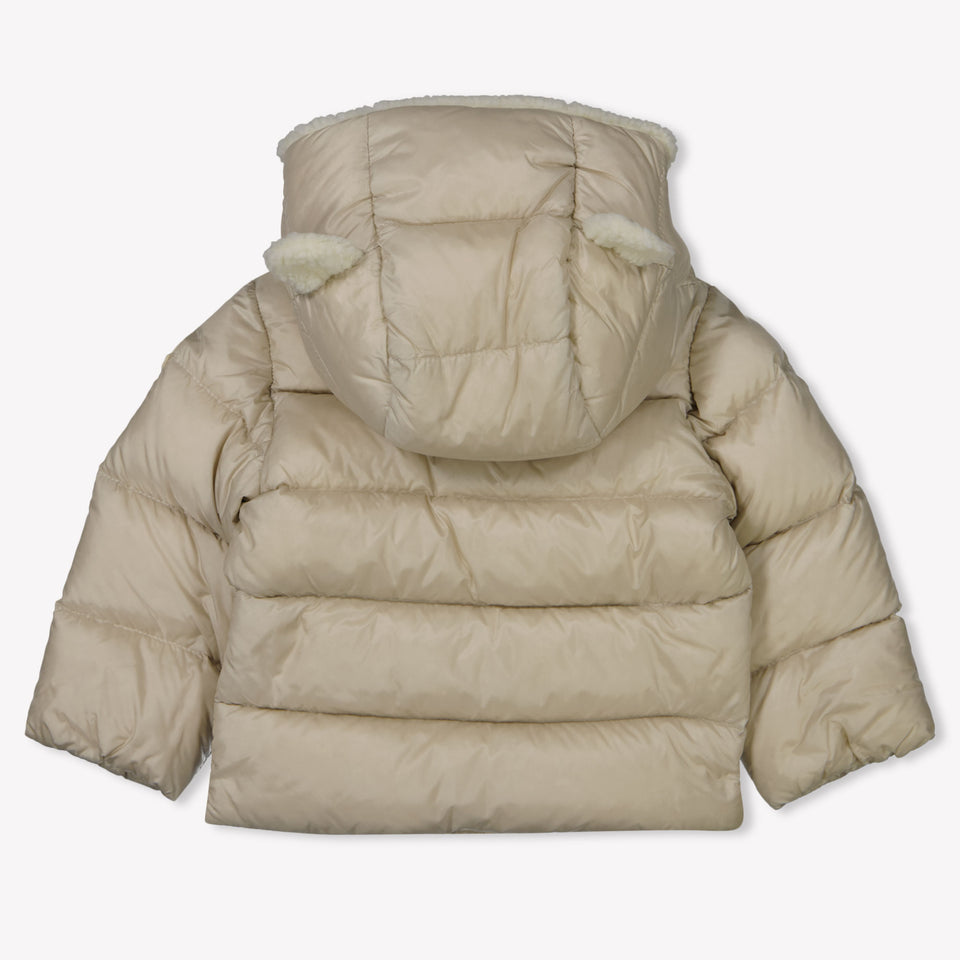 Moncler Borgan Baby Unisex Giacca invernale Beige