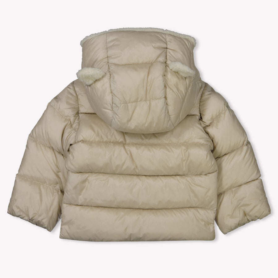 Moncler Bébé borgan Unisexe Veste d'hiver Beige