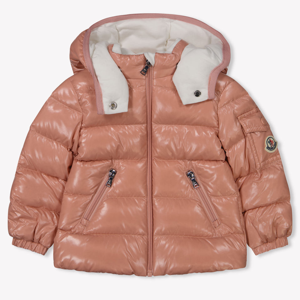 Moncler Bady Baby Mädchen Winterjacke Altrosa