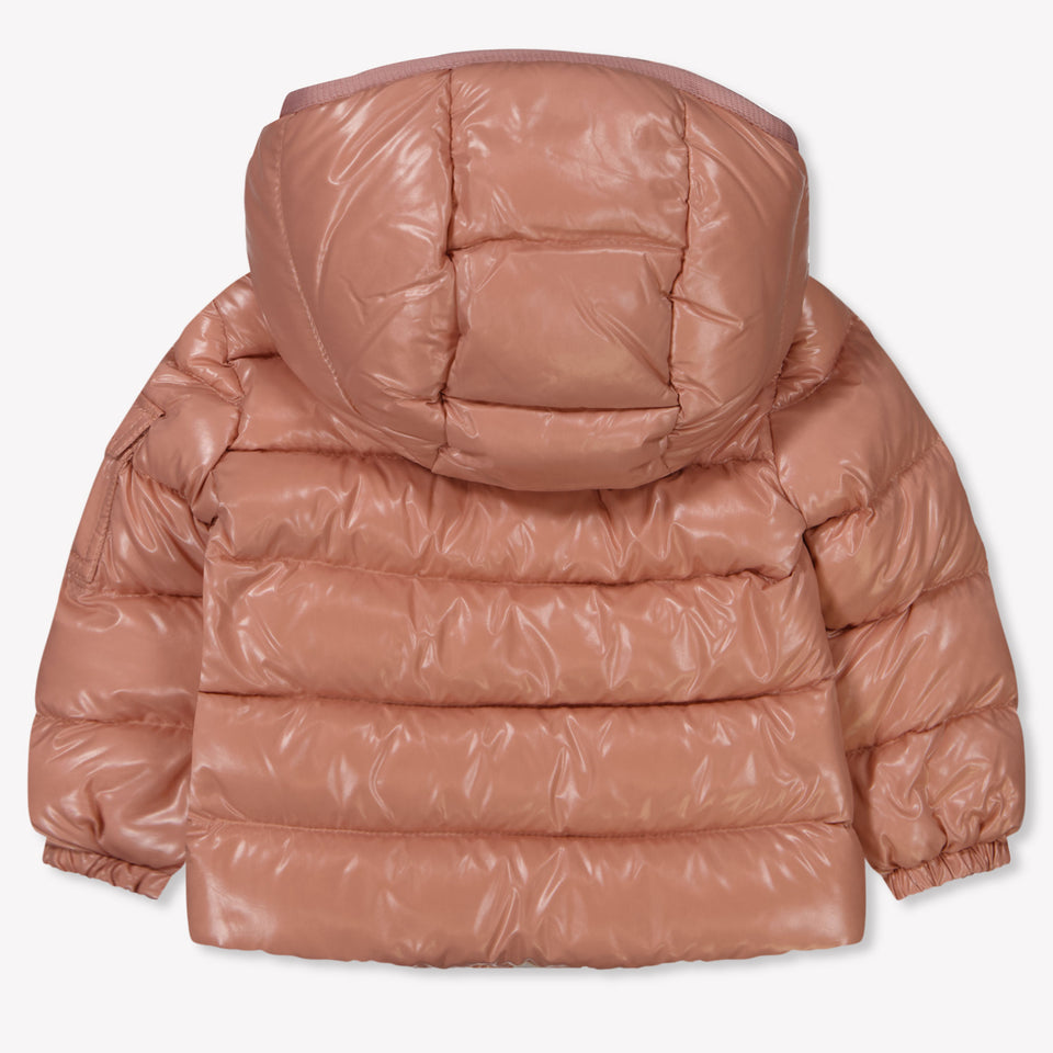 Moncler Bady Baby Mädchen Winterjacke Altrosa