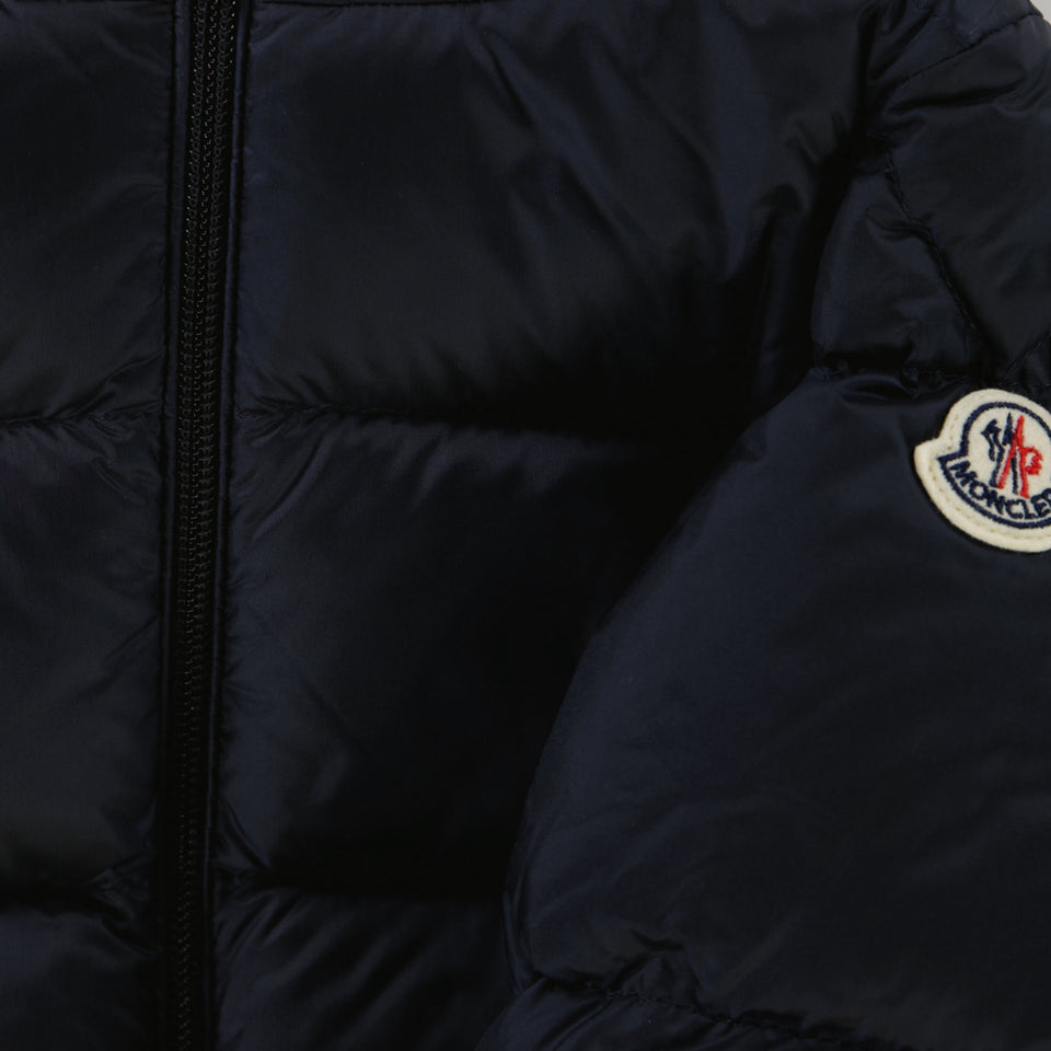 Moncler Sharon Baby Unisex Chaqueta de invierno Navy