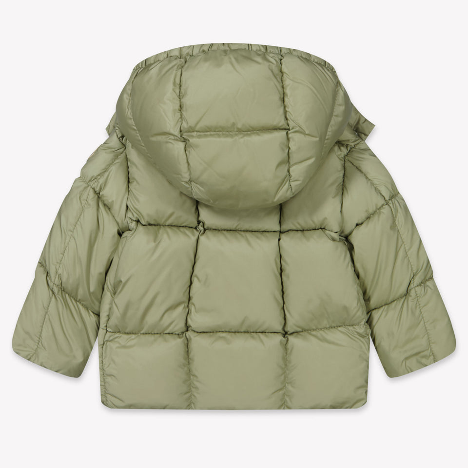 Moncler Parana bébé Filles Veste d'hiver Vert-Clair