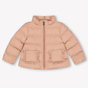 Moncler Aufics baby Mädchen Winterjacke Hellrosa