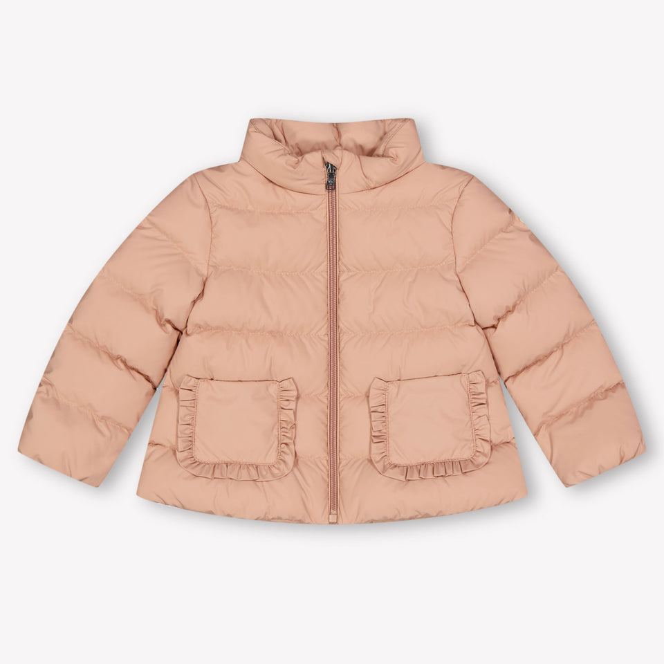Moncler Aufics baby Mädchen Winterjacke Hellrosa