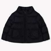 Moncler Aufics baby Mädchen Winterjacke Marineblau