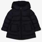 Moncler Bebé molan Chicas Chaqueta de invierno Navy