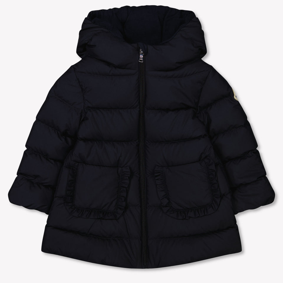 Moncler Bebé molan Chicas Chaqueta de invierno Navy