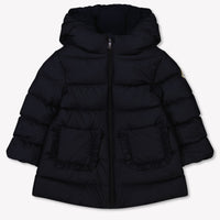 Moncler Bébé molan Filles Veste d'hiver Navy