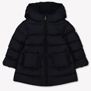 Moncler Bébé molan Filles Veste d'hiver Navy