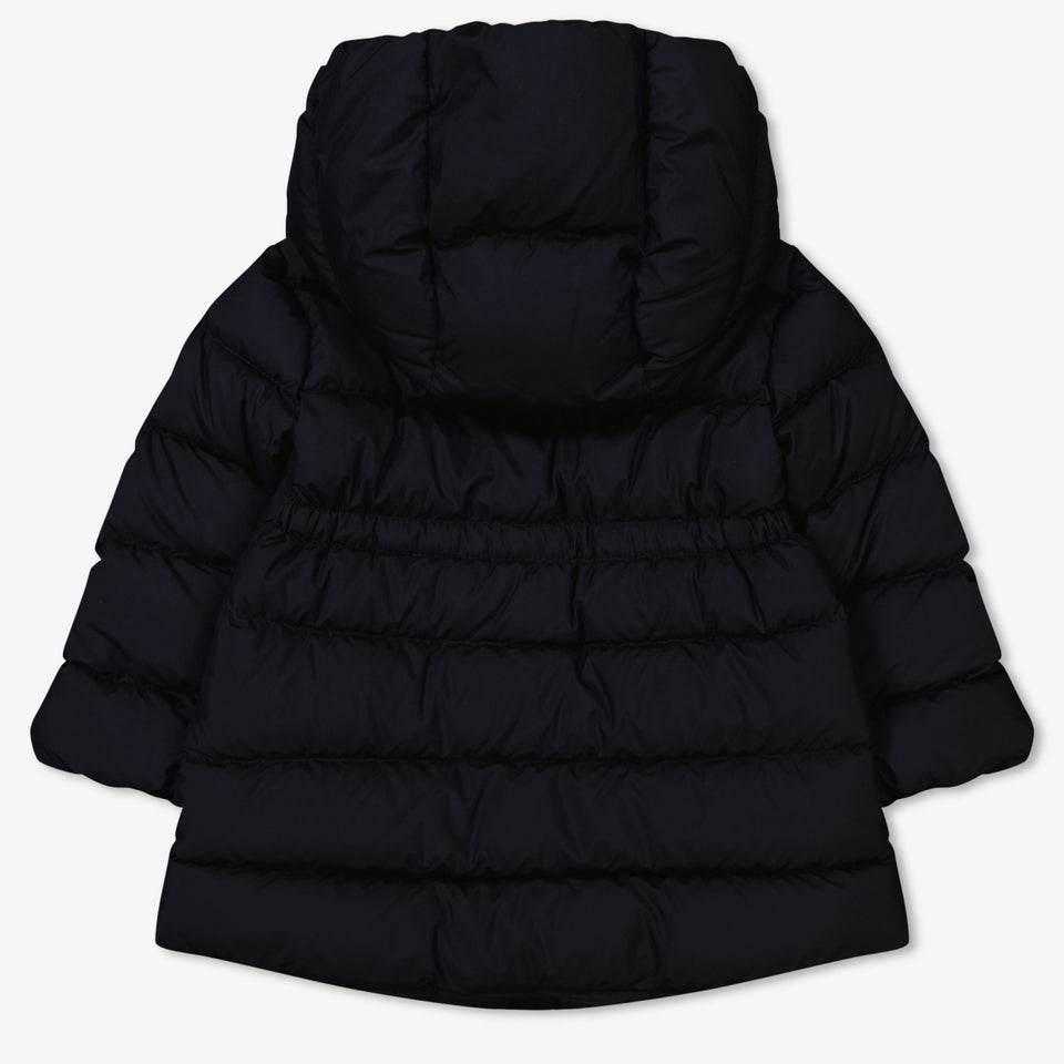 Moncler Bebé molan Chicas Chaqueta de invierno Navy