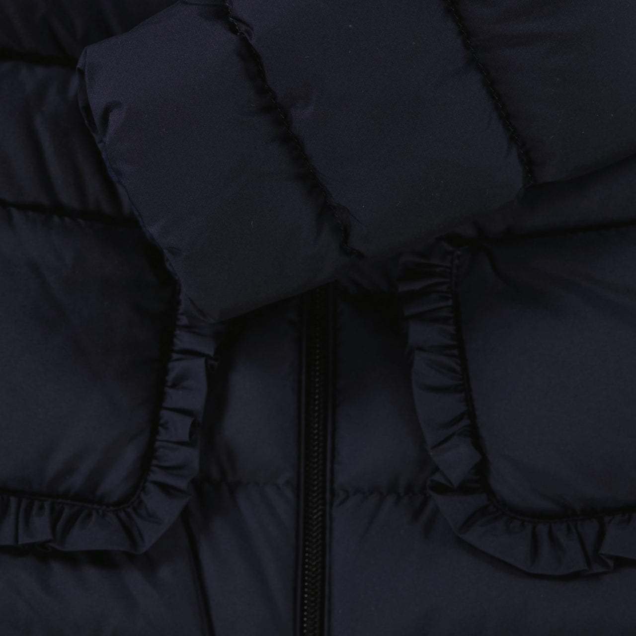 Moncler Bébé molan Filles Veste d'hiver Navy