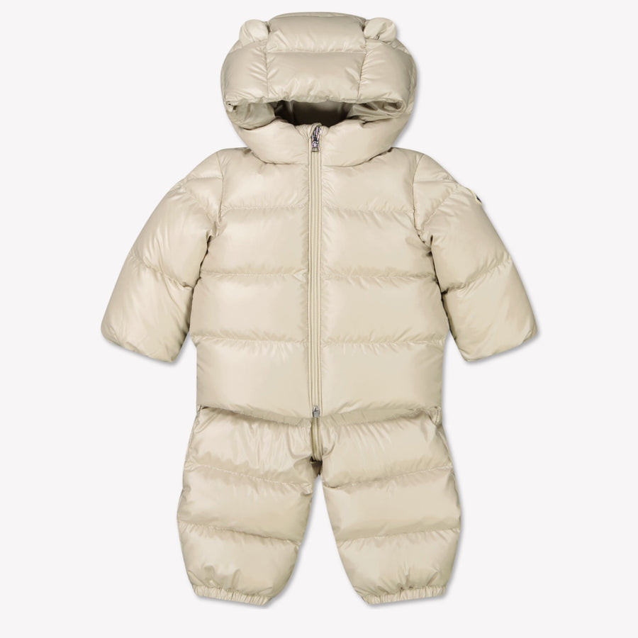 Moncler Bébé Unisexe Costume de ski Beige