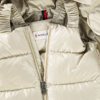 Moncler Bébé Unisexe Costume de ski Beige