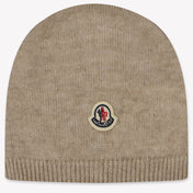 Moncler Bambino Unisex Cappello in Beige
