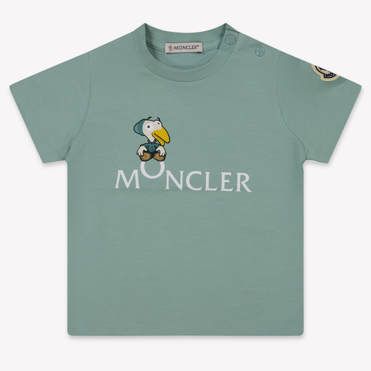 Moncler Bébé Unisexe T-shirt Menthe