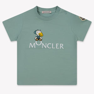 Moncler Bébé Unisexe T-shirt Menthe