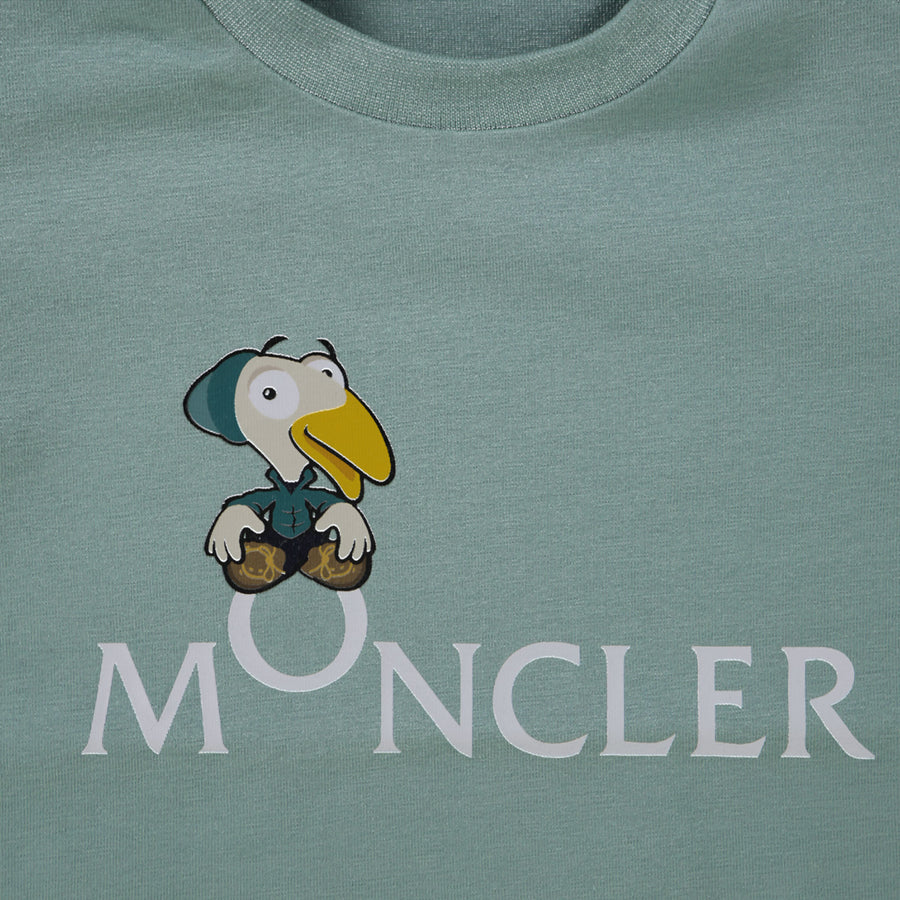 Moncler Bébé Unisexe T-shirt Menthe
