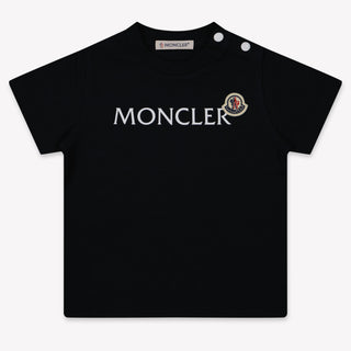 Moncler Bambino Ragazzi Maglietta dentro Navy