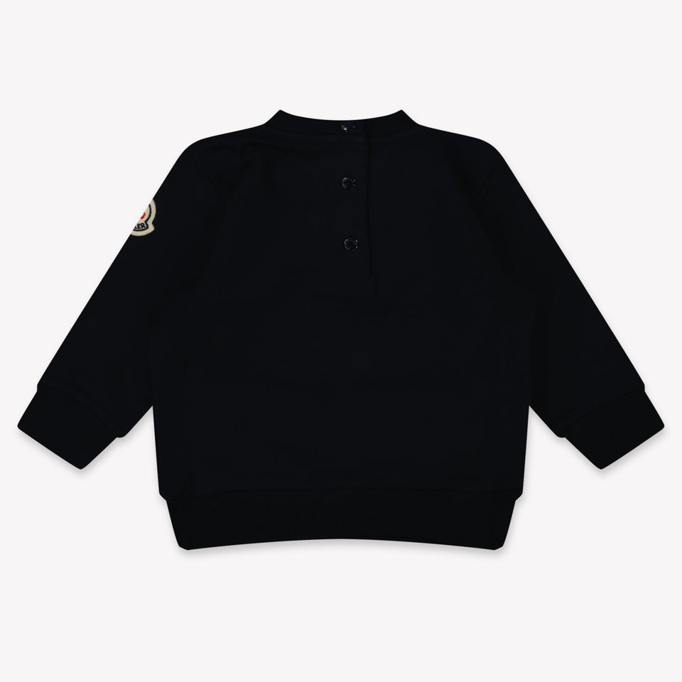 Moncler Bébé Garçons Pull Navy