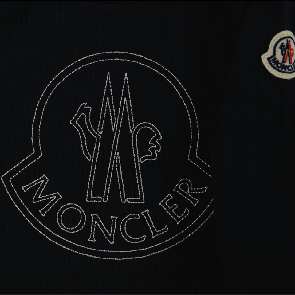 Moncler Bébé Garçons Pull Navy