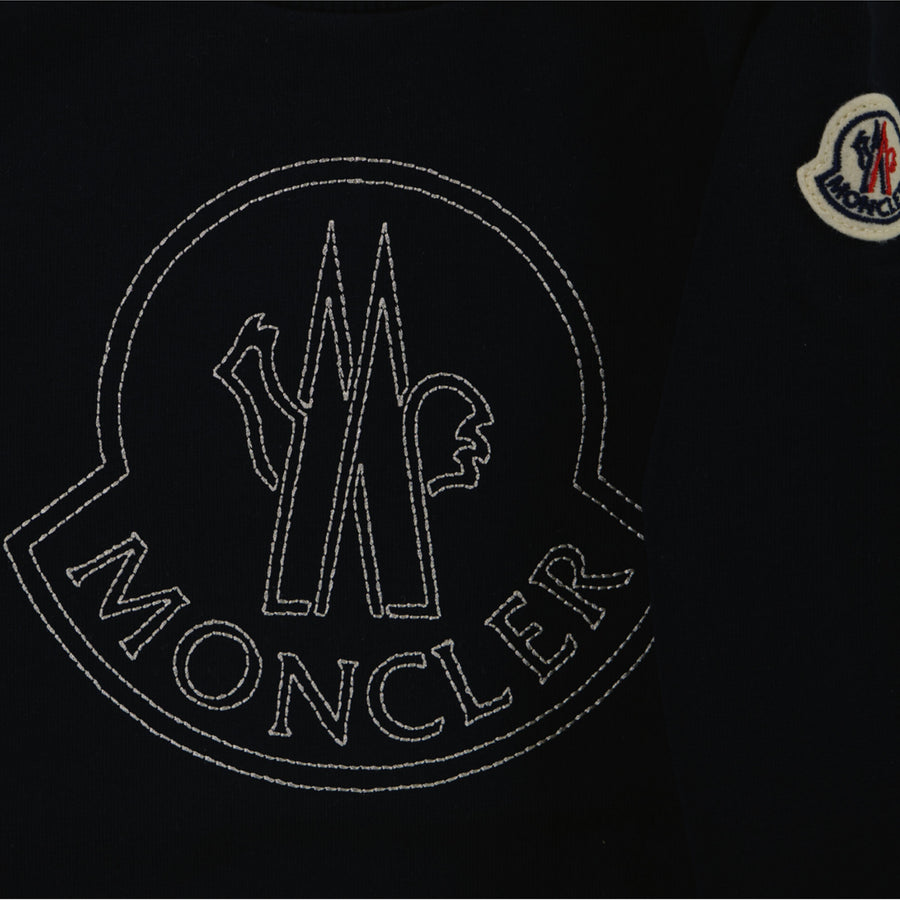 Moncler Baby Jongens Trui In Navy