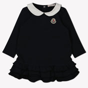 Moncler Bebé Chicas Vestido Navy