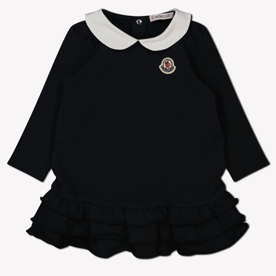 Moncler Bebé Chicas Vestido Navy