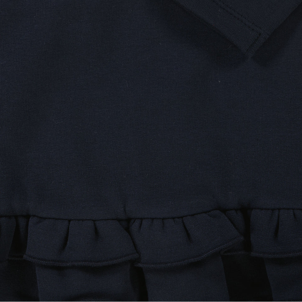 Moncler Bebé Chicas Vestido Navy