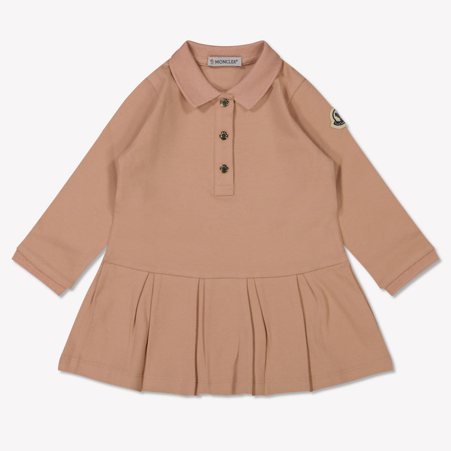 Moncler Bébé Filles Robe Rose Léger