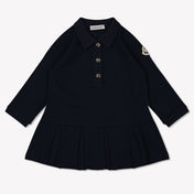 Moncler Baby Meisjes Jurk In Navy
