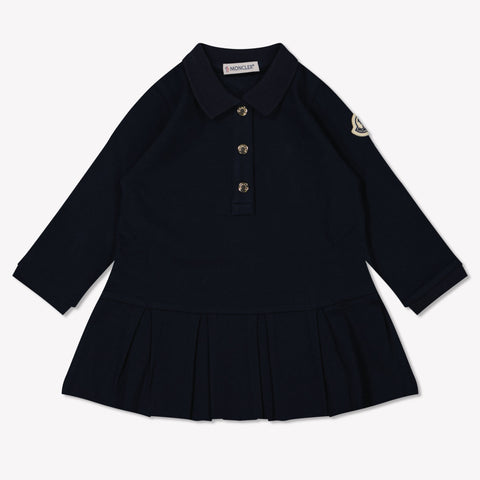 Moncler Bebé Chicas Vestido Navy
