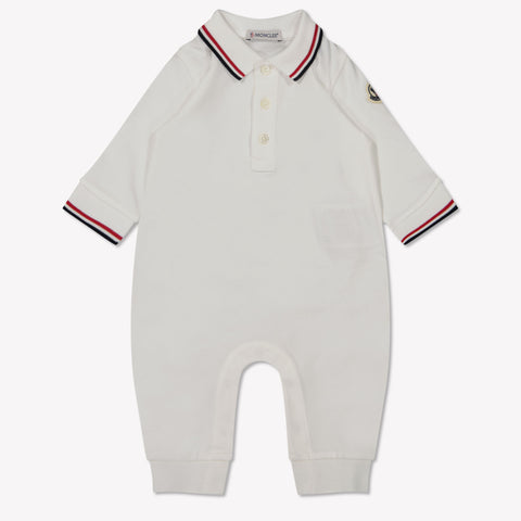 Moncler Baby Jungen Boxanzug Weiß