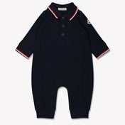 Moncler Baby Jungen Boxanzug Marineblau