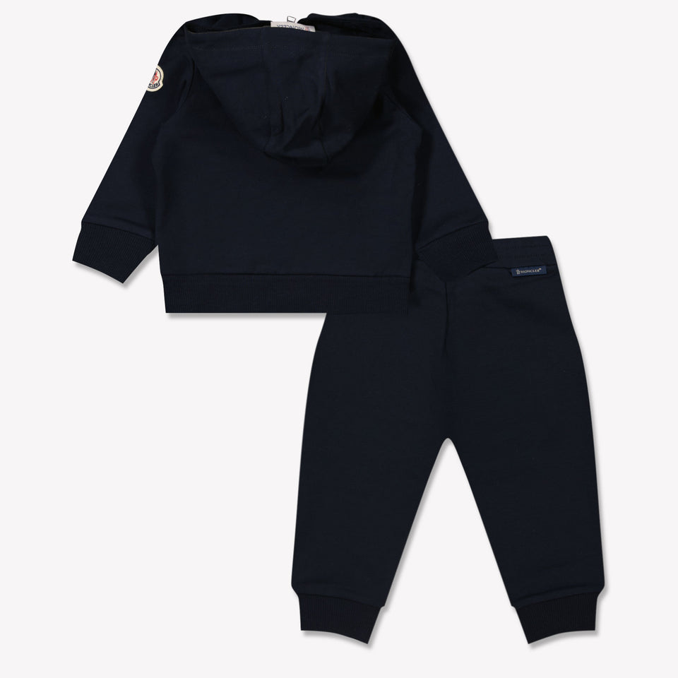 Moncler Bébé Garçons Costume de jogging Navy