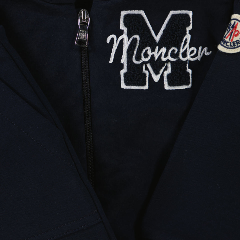 Moncler Bébé Garçons Costume de jogging Navy