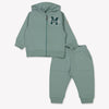 Moncler Bébé Garçons Costume de jogging Menthe