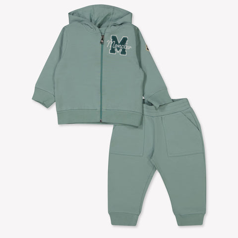 Moncler Bambino Ragazzi Abito da jogging Menta