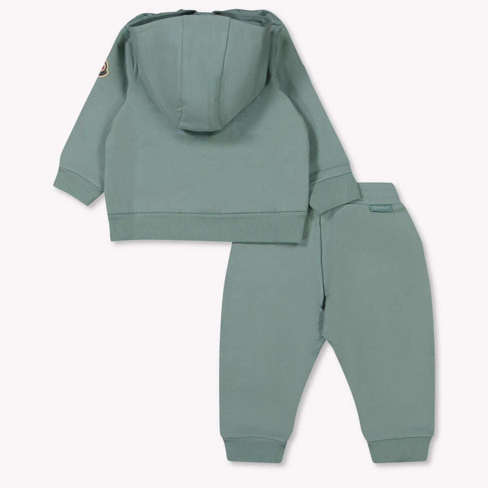 Moncler Bebé Chicos Traje de trote Menta