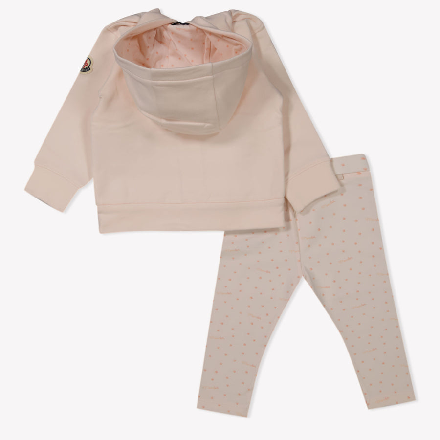 Moncler Bébé Filles Costume de jogging Rose Léger