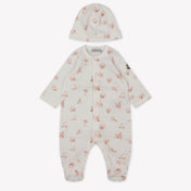 Moncler Bébé Filles Boîte en boîte Rose Léger
