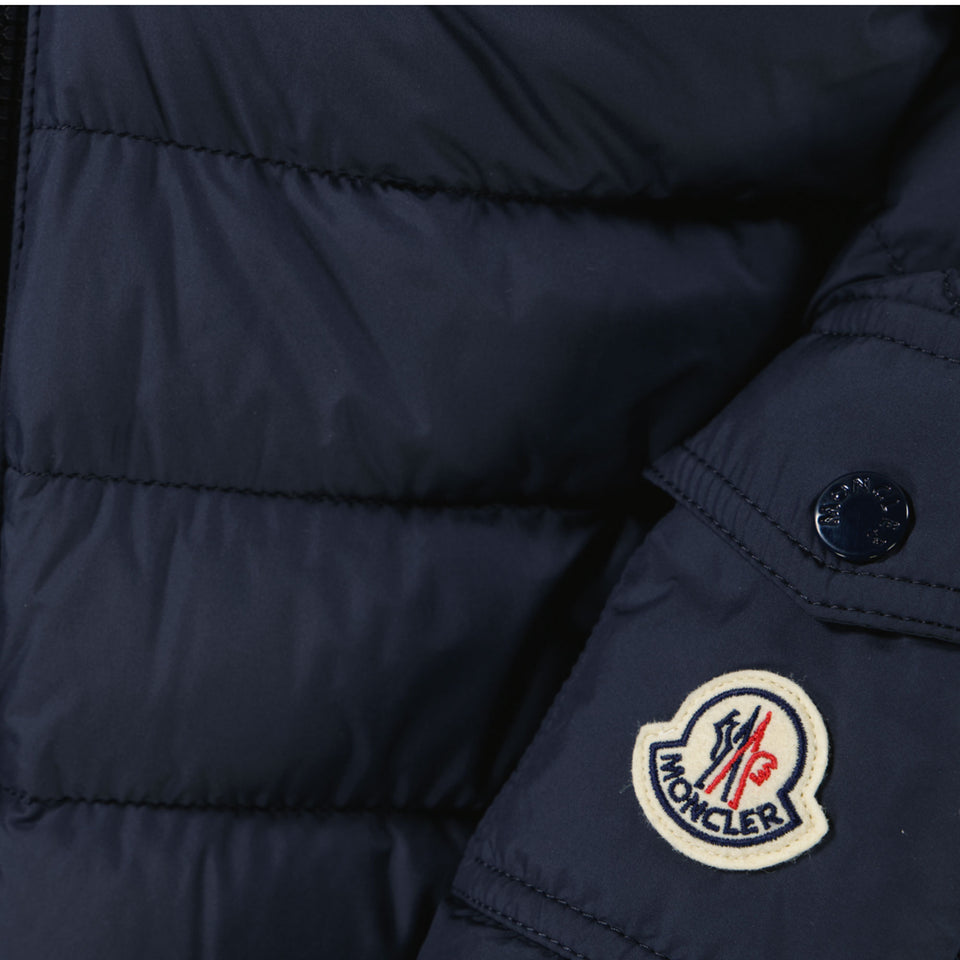 Moncler Niños de Galion Chicos Chaqueta Navy